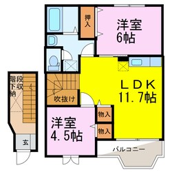 トワエモアの物件間取画像